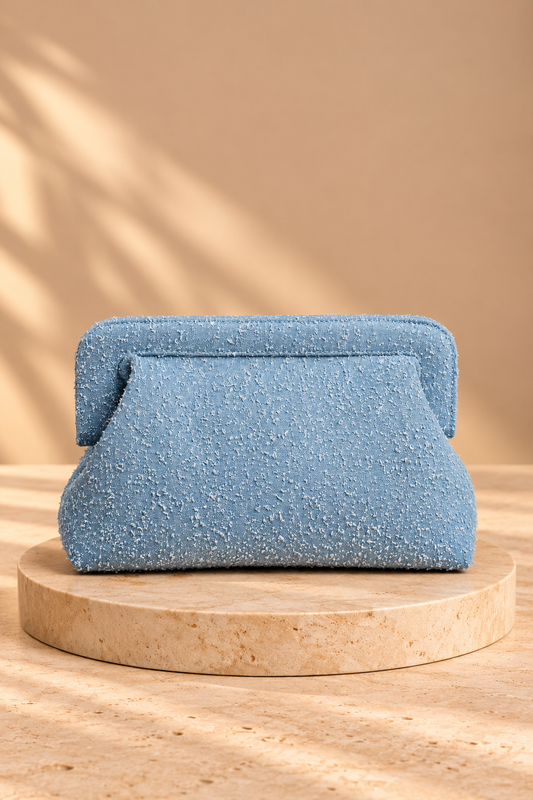 Denim Clutch
