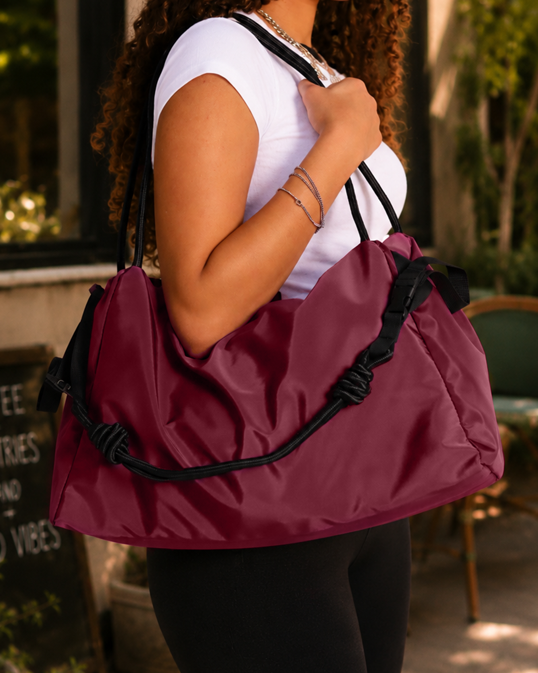 Loop  Bag - Burgundy